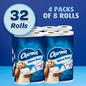 Alternative view of Charmin Ultra Soft 2-Ply Toilet Paper 32 rolls. 231 sheets/roll