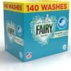 【NO. 1 sale !!! over 10000 sold !!!!】Fairy Non Bio Pods, Laundry Detergent, Washing Liquid Pods/Capsules, 140 Washes, Huggably Soft for Sensitive Skin - Savers Pack, By Shop Nova®