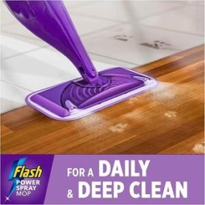 Alternative view of Flash Power Spray Mop Floor Cleaner Multi-Surface Cleaning Liquid Enchanted Wildflowers 5L (1.25L x4)