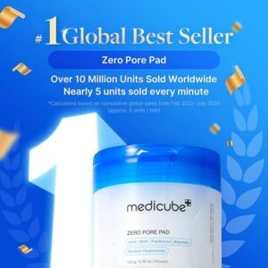 Alternative view of medicube Zero Pore Pads 2.0, Dual-Textured Facial Toner Pads for Exfoliation and Pore Care with 4.5% AHA Lactic Acid & 0.45% BHA Salicylic Acid, Ideal for All Skin Types, Korean Skin Care (70 units)