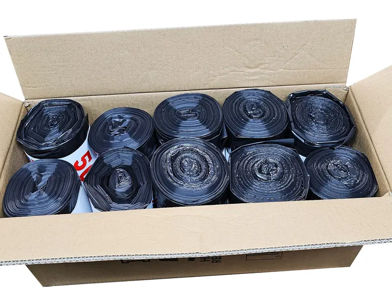 500 Heavy Duty Bin Bags,Campaign, Large Strong MD50 Brand Refuse Sacks (10pcs x 50 Rolls) Size-70x83cm, Leakage, Black Bin Bags, Business and Home - Image 2